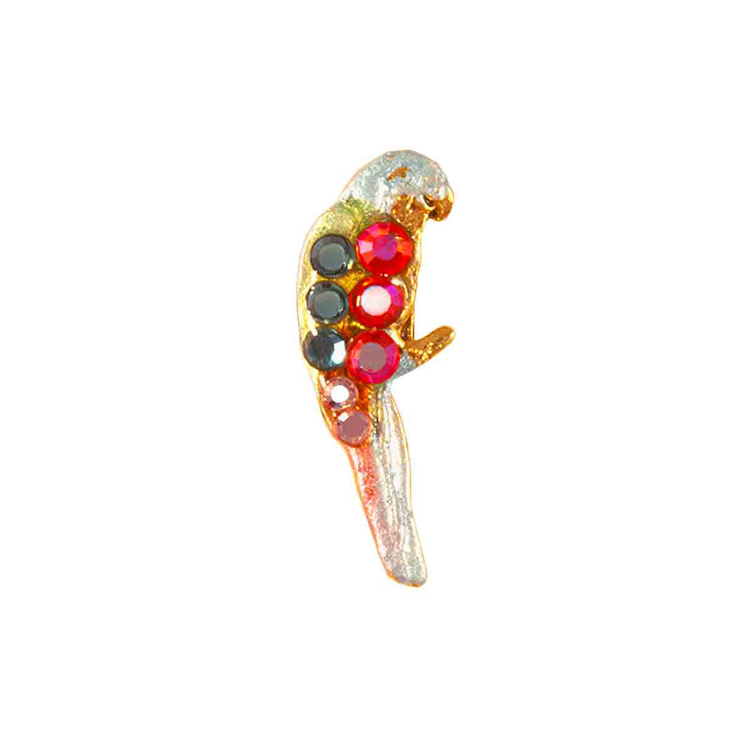 Parrot Crystal Toe Ring