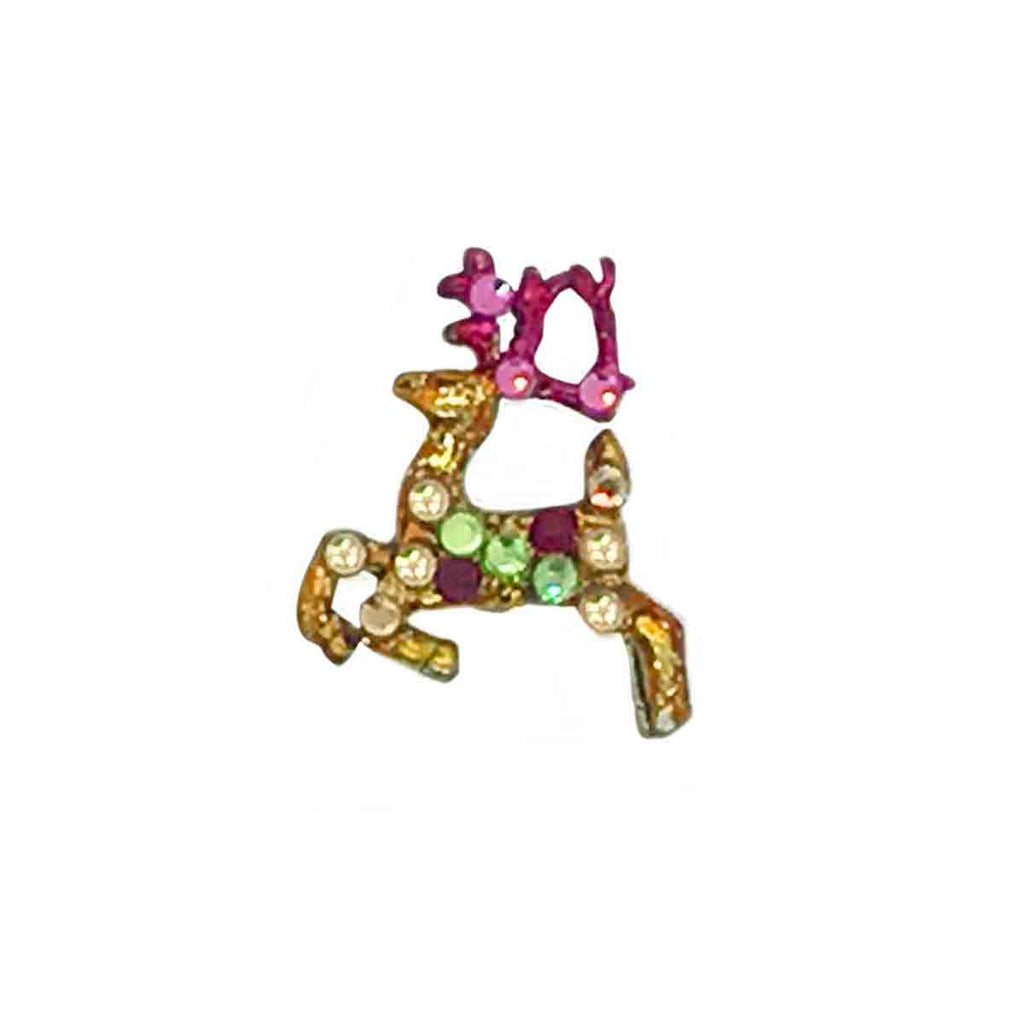 Reindeer Crystal Toe Ring