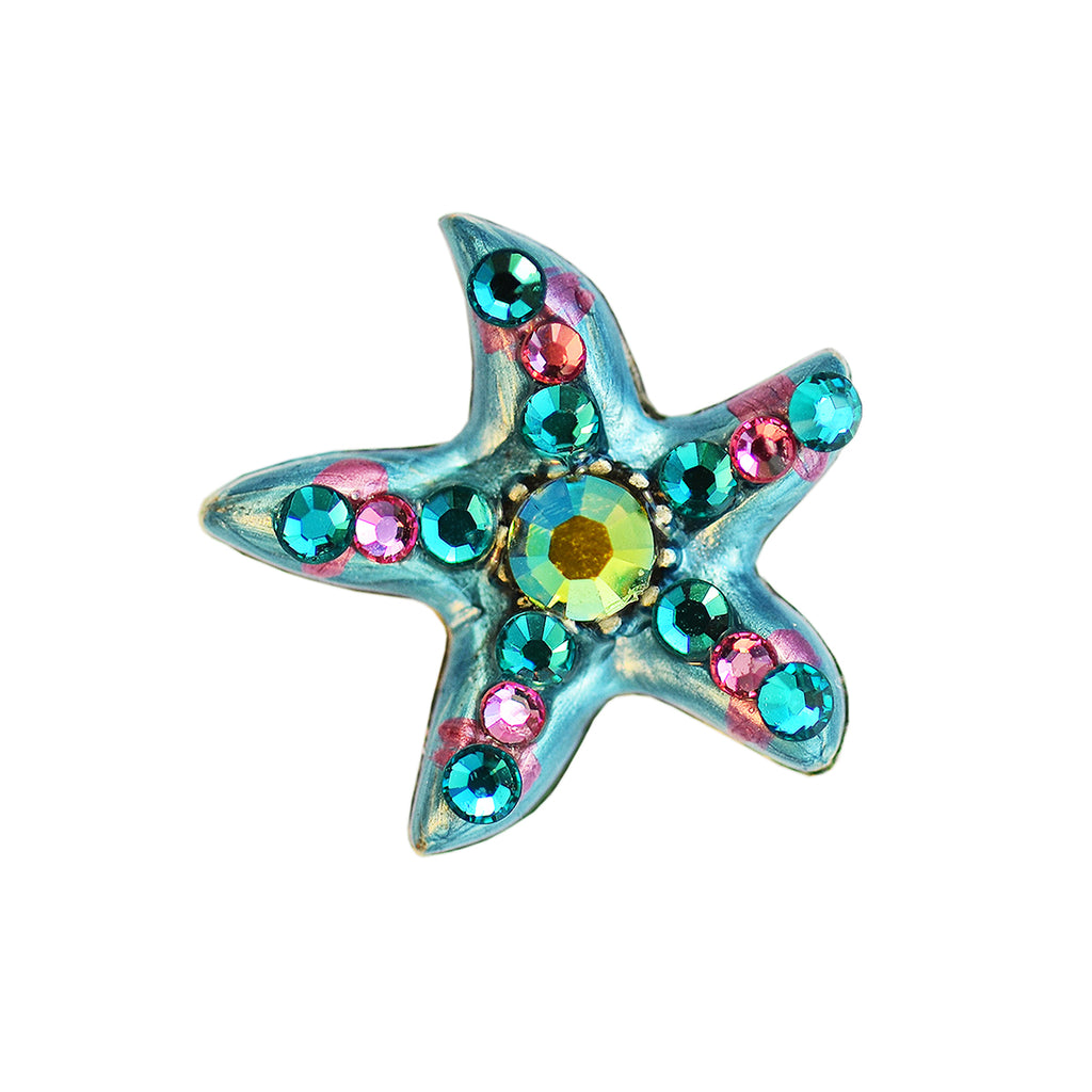 Crystal Starfish Toe Ring